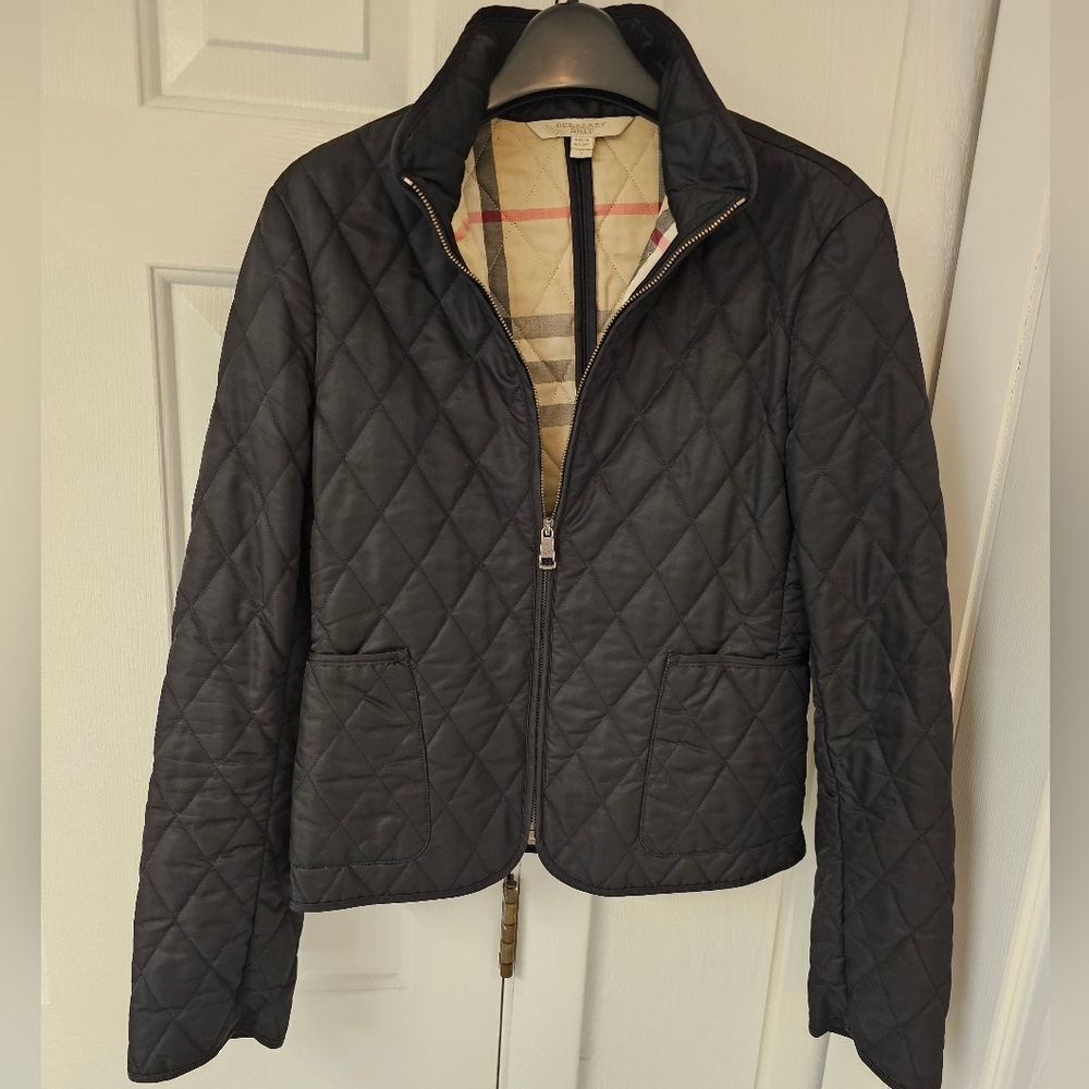 Burberry quilted jacket